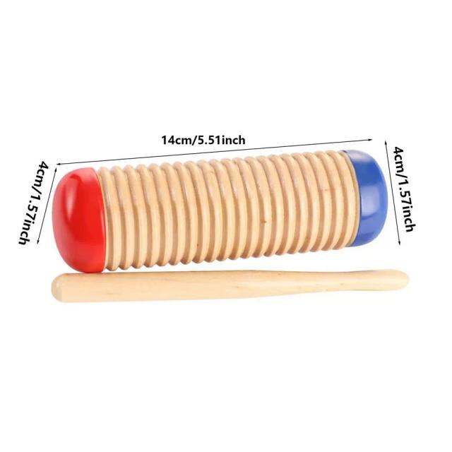 Guiro Infantil: Percussão Precoce para Treinamento Musical e Desenvolvimento do Tom