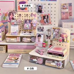Prateleira De Exibição Kpop Photocard, Vários Tipos Caixa De Armazenamento De Cartão Pequeno, Caso De Cartão Game Star, Suprimentos De Embalagem, 3" - Image 2