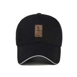 Boné de beisebol masculino e feminino, chapéu snapback ajustável para esportes ao ar livre, chapéu de algodão monocromático, casquette hip-hop verão - Image 3