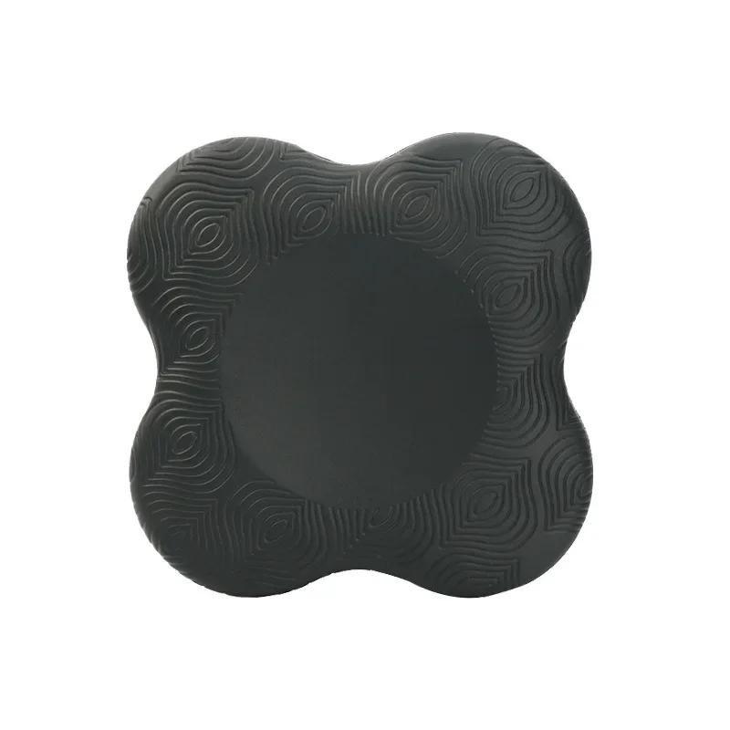 Joelheira de Yoga TPE para Exercícios de Fitness - Conforto e Equilíbrio Ampliados
