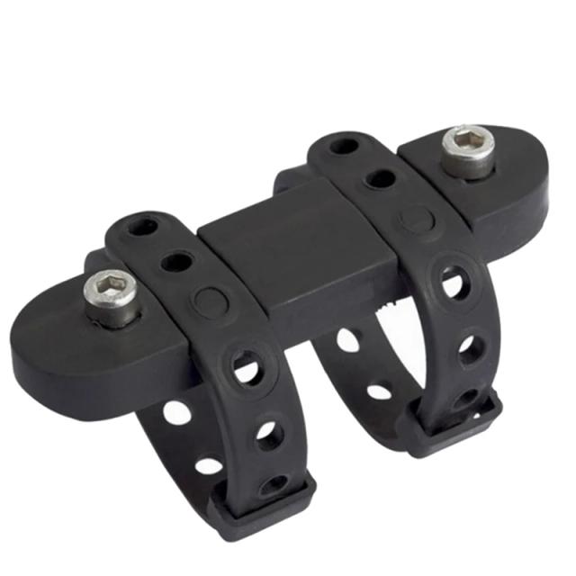 Ataduras de Silicone para Garrafa de Bicicleta com Base de Montagem - Acessórios Essenciais para Ciclismo