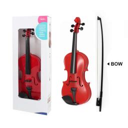 Simulação De Plástico Violino Brinquedo Musical Pode Jogar Instrumento De Cordas Ajustáveis Iniciante Desenvolver Prática Presente Ideal Para Crianças - Image 5