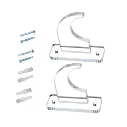 Suporte suporte acrílico conveniente montagem na parede armas dispaly rack prático para colecionável g2ab - Image 3