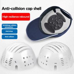 Chapéu protetor leve do capacete da segurança, tampão da colisão do PE do forro, inserção, escudo anticolisão - Image 1