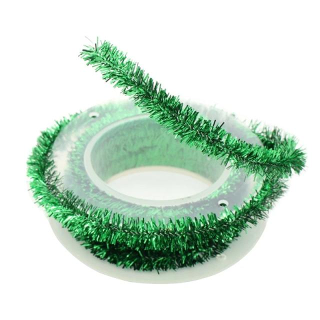 Guirlanda Metálica com Glitter de 4,92 Pés - Decoração Estilosa para Festas e Eventos