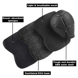 Conjunto de equipamentos de proteção para crianças, joelheiras e cotoveleiras com protetores de pulso, 3in 1 para patinação, ciclismo, bicicleta, scooter, criança pequena, 3-14 anos - Image 4