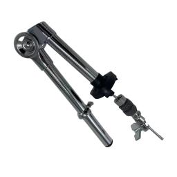 Suporte esticável portátil para peças do instrumento musical, pernas do prato - Image 4