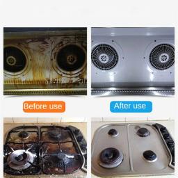 Limpador De Óleo De Poluição Pesada Concentrado, Forte, Limpeza, Pó De Bolha, Cozinha, Máquina De Fumar, Doméstico - Image 5