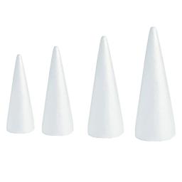 Cones de espuma para pintura DIY, poliestireno, Triângulo Tree Craft, Celebração do partido, Festival, Home Decor Presentes, DIY - Image 5