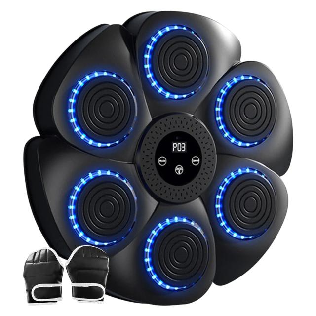 Máquina de Saco de Pancadas Smart Music para Treinamento de Boxe e Fitness, Ideal para Resposta a Exercícios para Adultos e Crianças