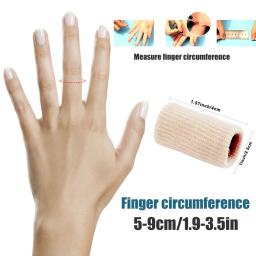 Fita elástica respirável do dedo, suporte das mangas do dedo, protetor da cinta do polegar, basquetebol, tênis, grilo, badminton, 10pcs por o jogo - Image 6
