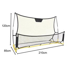 Futebol Equipamento De Treinamento Para Crianças, Treinador De Futebol, Melhorar A Precisão, Rebounder Net, Solo Training, Esportes Ao Ar Livre, Crianças Volley - Image 6