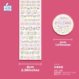 Wakawaka fita adesiva tudo bonito scrapbooking fita adesiva diário planejador adesivos para artes diy artesanato álbum - Image 3