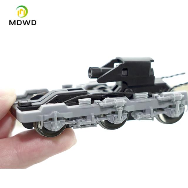 Trem de Escala HO em Metal com Design Arquitetônico: Modelo Ideal para Construção de Brinquedos