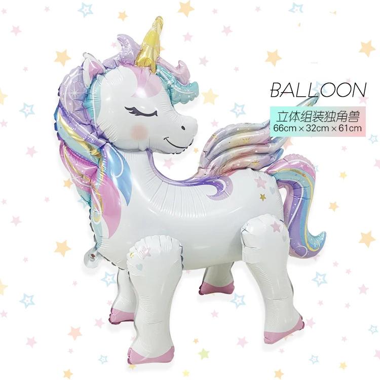 Balões Unicórnio para o Dia das Crianças, Decorações De Festa De Aniversário, Decorações Originais Suprimentos, Suprimentos De Casamento E Noivado - Image 1
