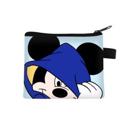 Disney-Anime Mickey Mouse Carteira, Minnie Kawaii Coin Purse, Crianças dos desenhos animados, Portáteis Titulares de Cartão de Identificação Saco De Armazenamento De Chave De Poliéster - Image 6