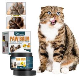 Bálsamo Calmante para Animais de Estimação, Creme De Pata De Cão, Pés De Gato Hidratantes, Gatinho Seco Rachado Protege, Alívio De Cera De Pata De Cachorro - Image 4