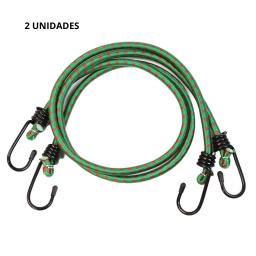 2 Un Corda Elástica Com Gancho Amarração Extensora Para Moto Bagagem Transporte - Image 3