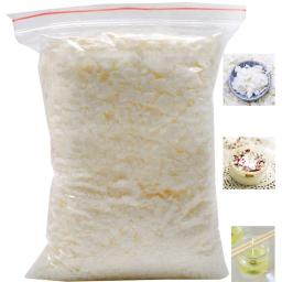 1kg/500g natural do floco da cera de soja scented vela matéria prima 100% aditivo-livre diy vela sem fumaça que faz fontes - Image 1