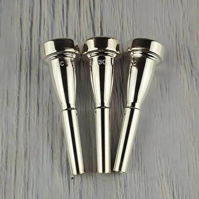 "Bocal Pequeno 3C/5C/7C para Instrumentos de Sopro - Acessório Profissional de Desempenho Musical"