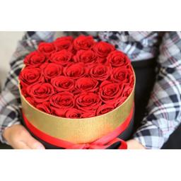Romântico Nível A Eterna Rosa na Caixa, Real Preservado Conjunto De Presentes De Flores, Decoração De Casa, Dia Dos Namorados, Presentes De Casamento, Esposa Durável - Image 5