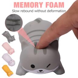 Cute Cat Wrist Rest Suporte para Mouse, ergonômico, espuma macia de memória, travesseiro rosa, material de escritório, brinquedos de descompressão - Image 1