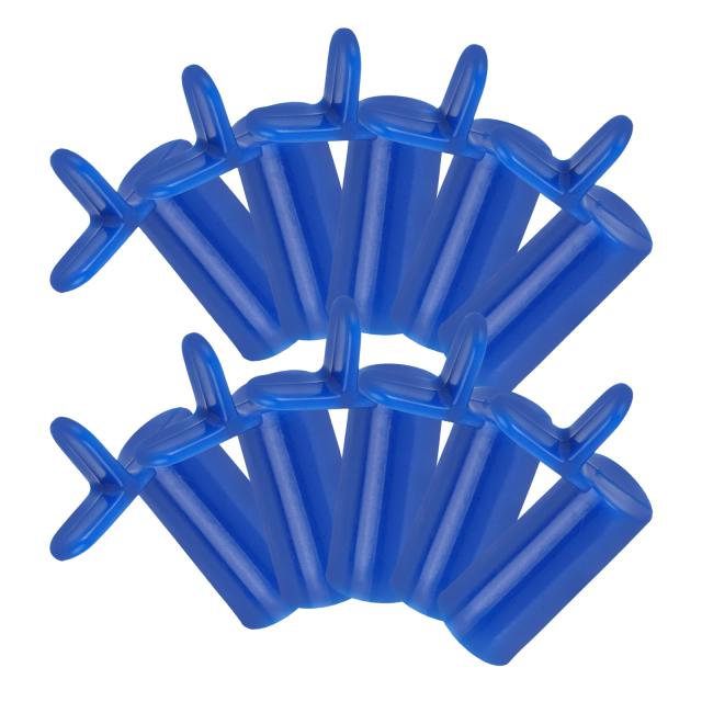 Acessórios Plásticos para Rack de Taco de Bilhar - 10 Peças