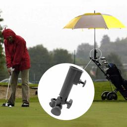 Carrinho de golfe guarda-chuva titular plástico guarda-chuva suporte de armazenamento multifuncional carrinho de golfe guarda-chuva suporte ajustável montagem guarda-chuva - Image 6