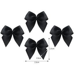 Mini Fita De Cetim Laço, Artesanato DIY, Bowties Handwork, Grampo De Cabelo, Presente De Festa, Decoração De Roupas, Bowtie Flor, 50pcs - Image 6