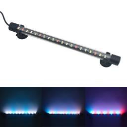 LED impermeável aquário luz, tanque de peixes luz, lâmpada subaquática, aquários decoração, iluminação planta crescer, 18-58cm, 220-240V - Image 1