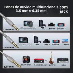 Oneodio pro 10 fones de ouvido com fio sobre a orelha de alta resolução áudio com fio fone de ouvido com microfone estúdio dj fones de ouvido estéreo 3.5mm/6.35mm - Image 4