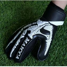 Luvas espessadas do goleiro para adultos e crianças, látex, goleiro macio do futebol, goleiro do futebol, luva do guardião, dedo 5, salvar a proteção - Image 4