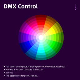 Controle remoto LED Pulseira para Concerto, Concerto de Música Grande, Suprimentos para Eventos Esportivos, Pulseira Brilhante, RGB, DMX512 - Image 4
