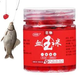 Iscas aditivas de isca de peixe concentrado, Milho sanguíneo, Iscas para carpa capim, Truta arenque, Snakehead, Tilápia, 52g - Image 3