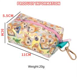 Dog Poop Bag Dispenser, Poo Bag Holder para cães andando, Multifuncional Dog Garbage Bags Holder, Saco de armazenamento de vaso sanitário ao ar livre - Image 1