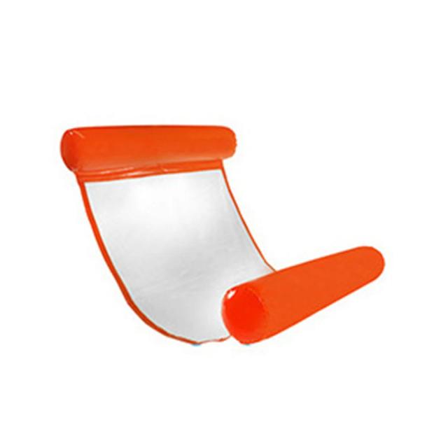 Colchão Flutuante Inflável para Natação e Festa na Piscina com Água Reclinável e Brinquedo Anel