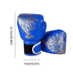 Luvas De Boxe Profissionais para Treinamento, Luvas Kickboxing, Lutando Taekwondo, Respirável, Confortável Sandbag - Image 6