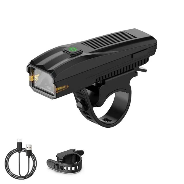 Lanterna de Bicicleta B8 XTE Display Digital 120dB à Prova d'Água
