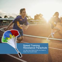 Guarda-chuva de treinamento de agilidade para crianças Resistance Running Drag Equipment Velocidade de paraquedas Fitness, futebol, treinamento esportivo - Image 5