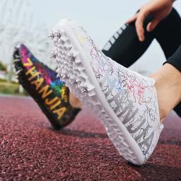Tênis de atletismo masculino e feminino, tênis de corrida spikes, leve, partida de corrida profissional, tênis atlético de treinamento - Image 4