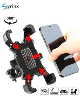 À prova de choque ajustável MTB bicicleta celular Stand, 360 ° rotação titular da bicicleta, suporte fixo, antiderrapante, suporte ao ciclo, iPhone, Xiaomi - Image 1