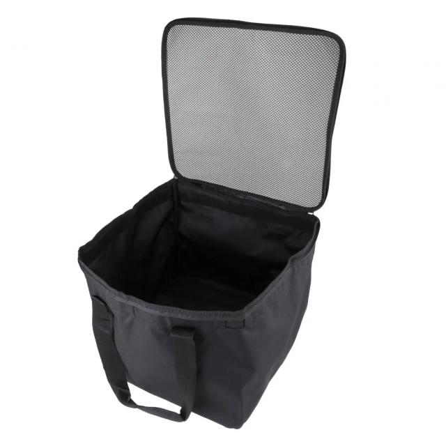 Cesta Compacta de Transporte para 160 Bolas de Tênis em Pano Oxford Prática para Viagens e Treinos