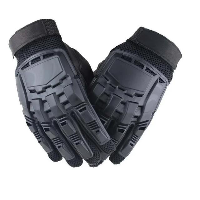 Luvas Táticas Militares Pretas para Homens - Perfeitas para Airsoft, Caça, Paintball e Aventura ao Ar Livre