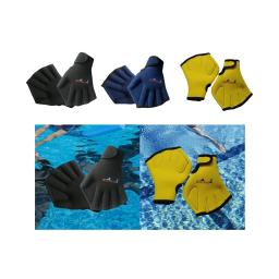 Luvas de natação webbed paddle durável leve anti deslizamento luvas de natação para aeróbica aquática mergulho fitness aquático rafting crianças - Image 3
