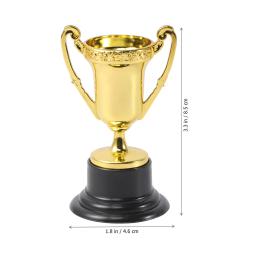 Troféu De Plástico Troféu Para Crianças, Pequenos Troféus, Troféu Dourado, Prêmios Futebol, Ouro, Recompensa, Festa De Halloween, Modelo - Image 6