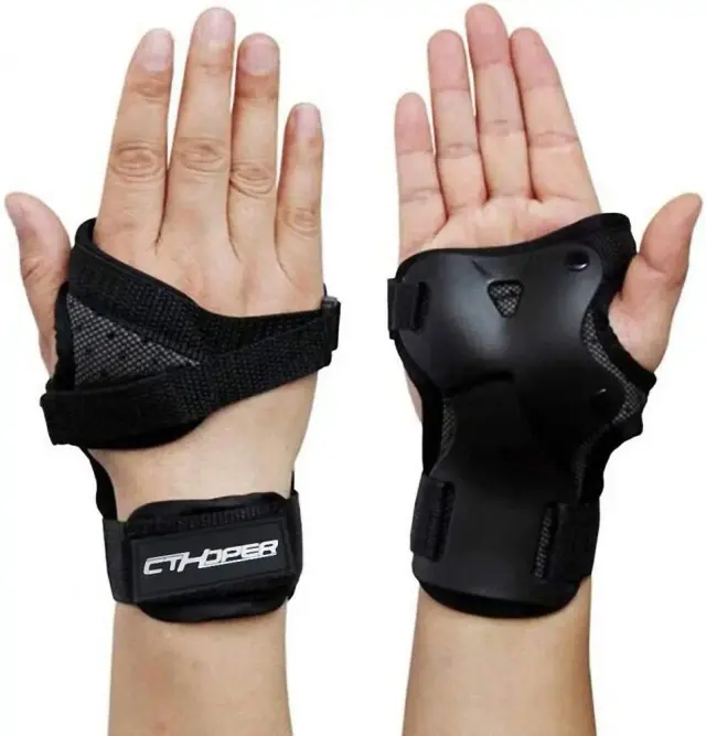 Guarda de Pulso Cthoper: Proteção e Suporte para Esportes como Patins, Skate, Esqui, Snowboard, Ciclismo, Scooter e Equitação