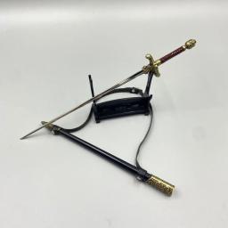 Espada Arma Medieval para Meninos, Periféricos Film Television, Bainha de Agulha, Ornamentos Artesanais de Metal, Brinquedos Samurais, Presentes, 30cm - Image 1