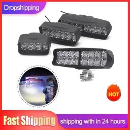 12v-80v e-bike luz dianteira da motocicleta bicicleta elétrica farol led super brilhante triciclo lâmpada 8/12/16 led peças de ciclismo - Image 1