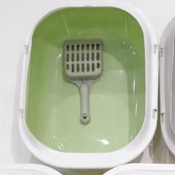 Open Top Pet Litter Box, Bandeja Bedpan, Grande Espaço, Fácil de Limpar, Recipiente De Areia Do Banheiro, Pequeno e Grande Gato, Gatinho e Gatos - Image 4