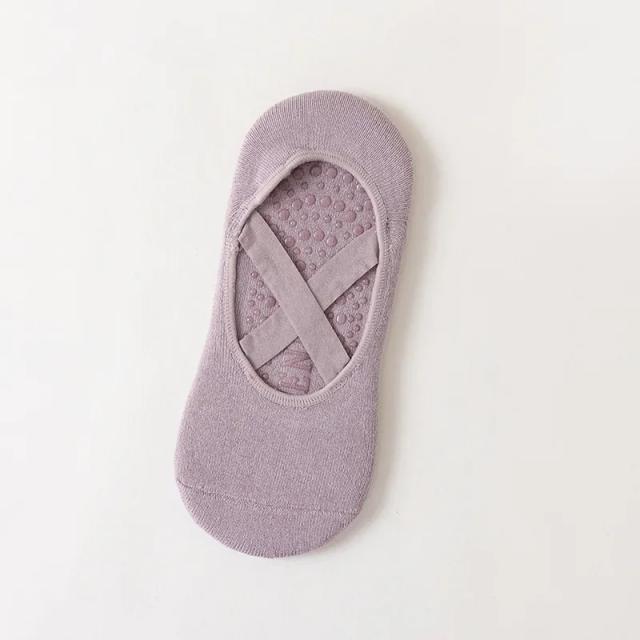 Meias de Yoga Profissional Feminina com Silicone Antiderrapante - Pilates e Ballet
